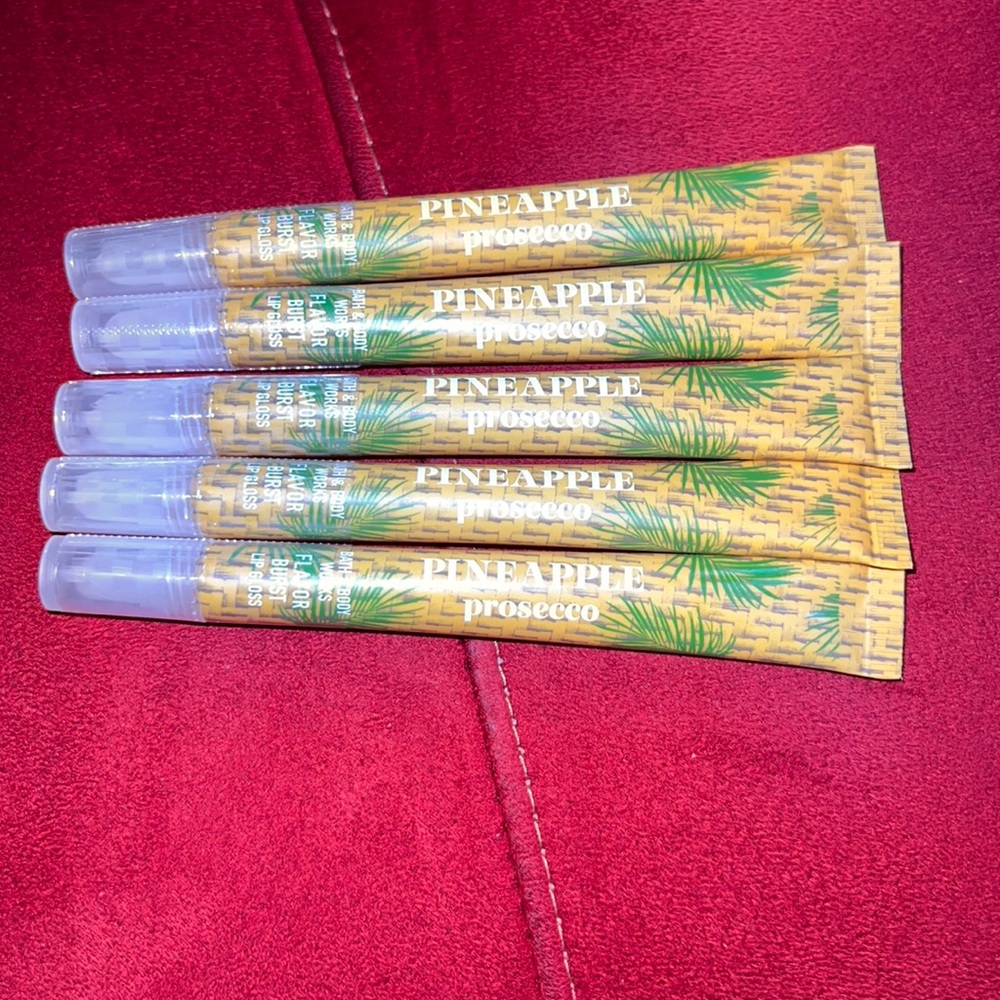 BBW 5pc lip gloss Pineapple Prosecco